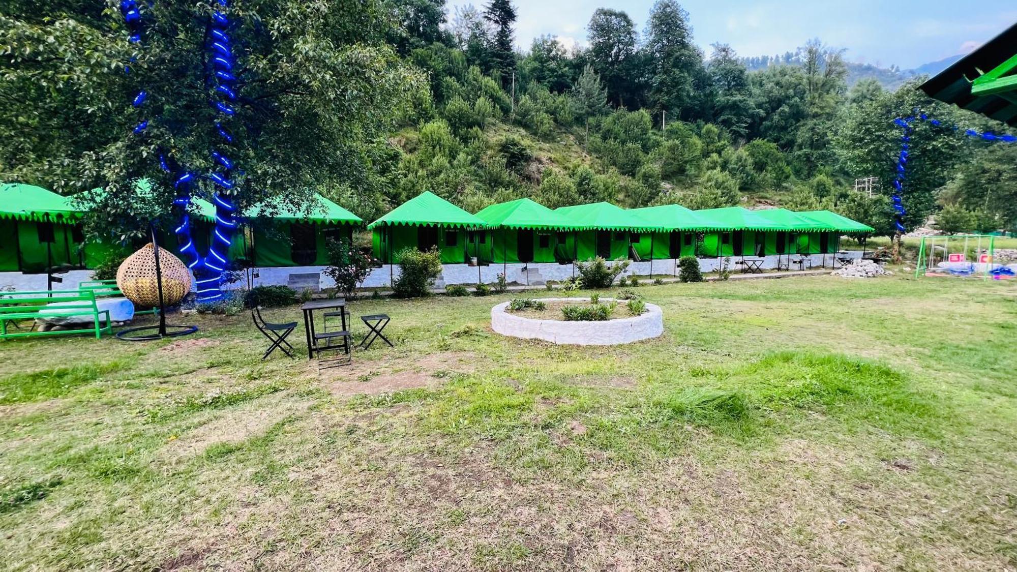 Himalayan Riverside Swiss Cottage Tents, Manali Extérieur photo