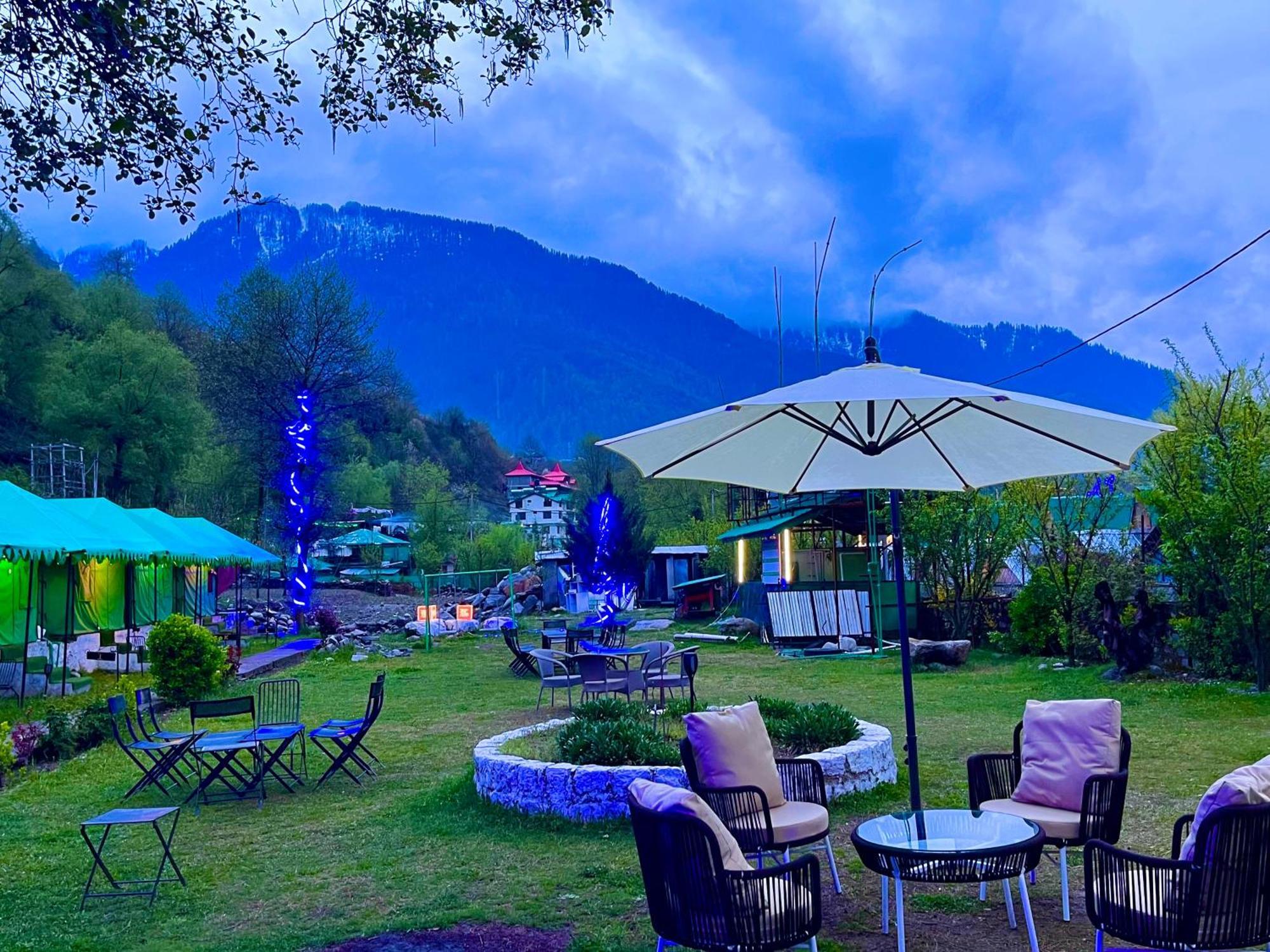 Himalayan Riverside Swiss Cottage Tents, Manali Extérieur photo