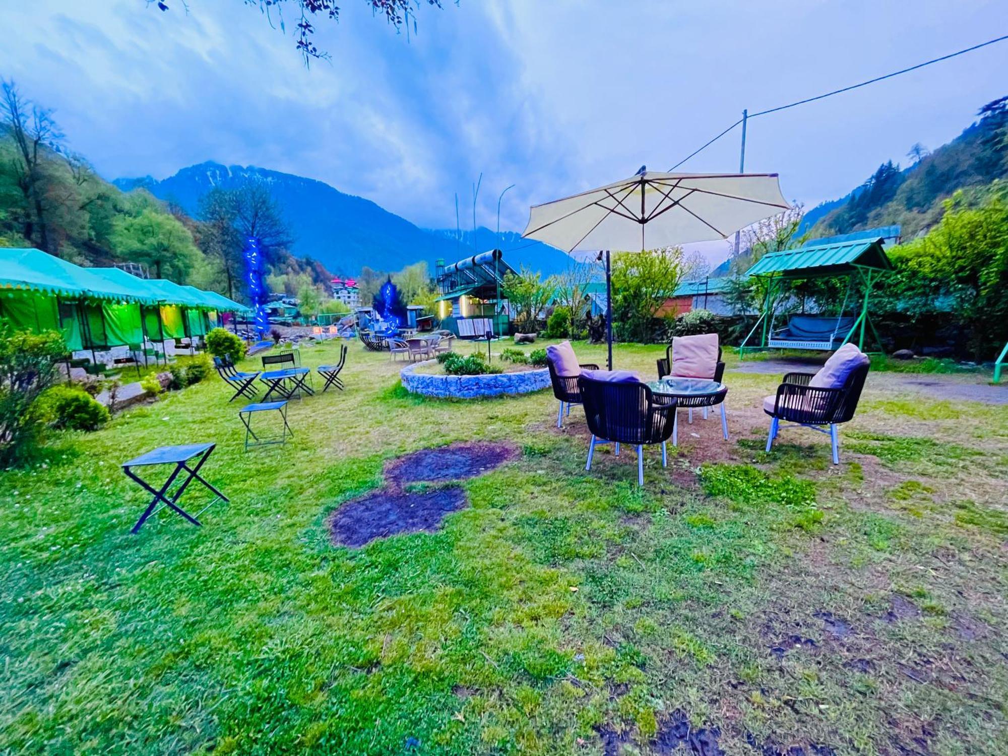 Himalayan Riverside Swiss Cottage Tents, Manali Extérieur photo