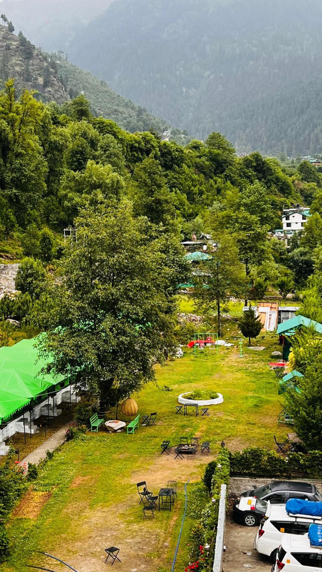 Himalayan Riverside Swiss Cottage Tents, Manali Extérieur photo