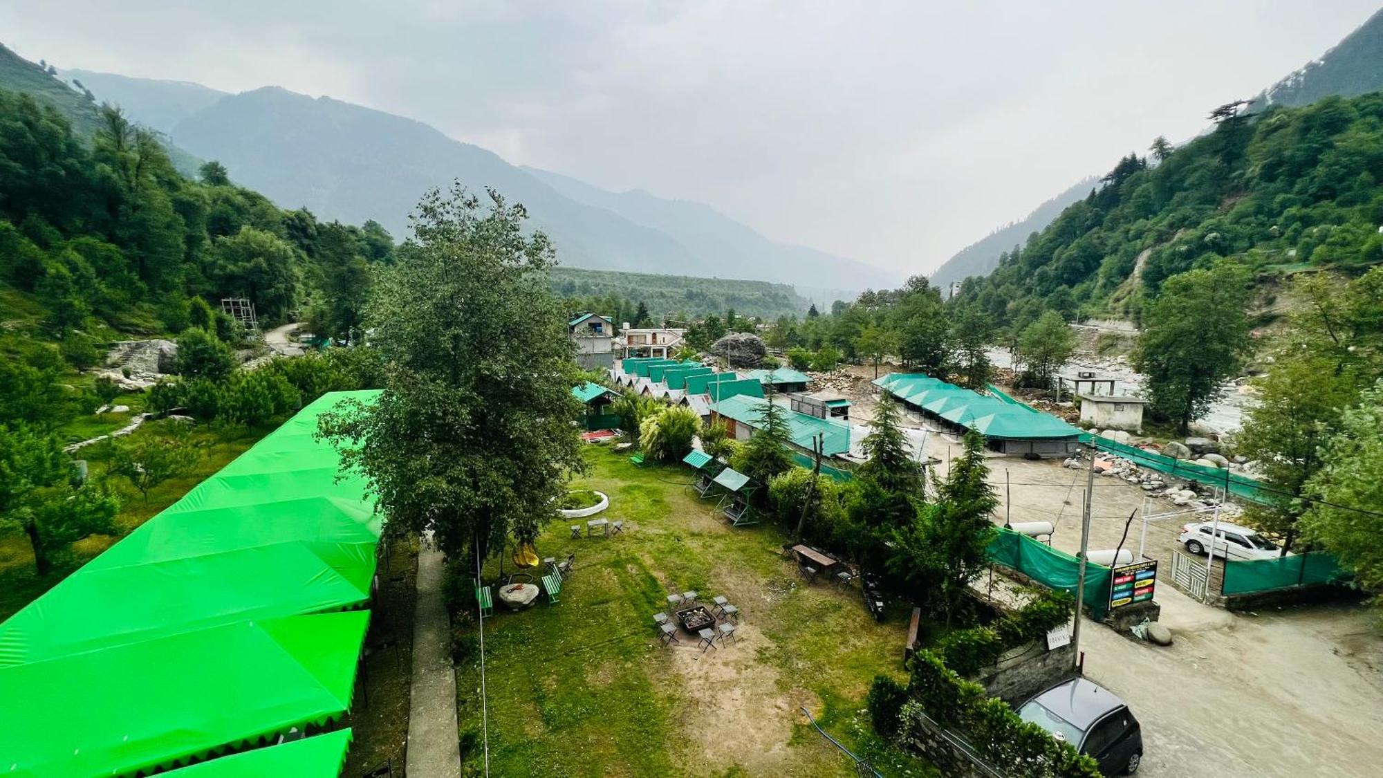 Himalayan Riverside Swiss Cottage Tents, Manali Extérieur photo